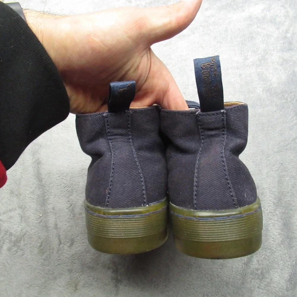 Dr Martens Shoes Unisex Mens‎ 7 Women 8 Blue Mayport Canvas Chukka Casual Dress
